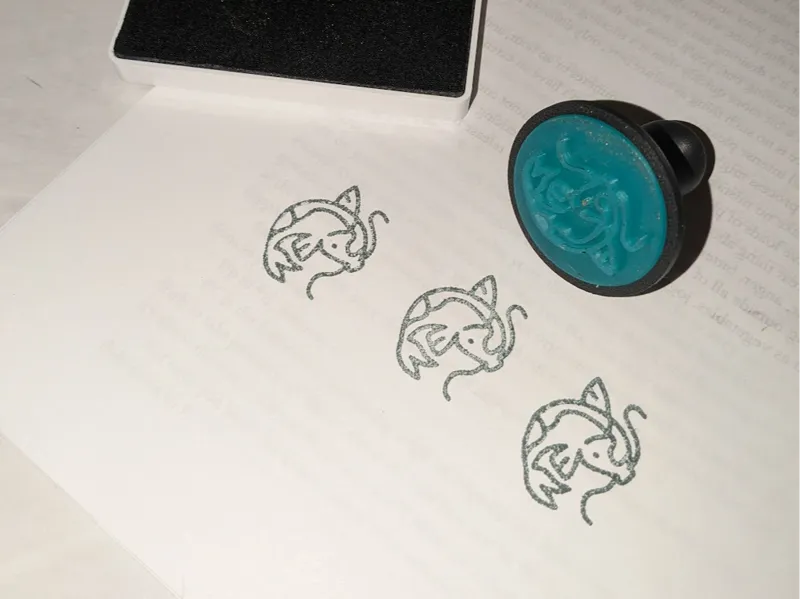 Koi Fish Stamp