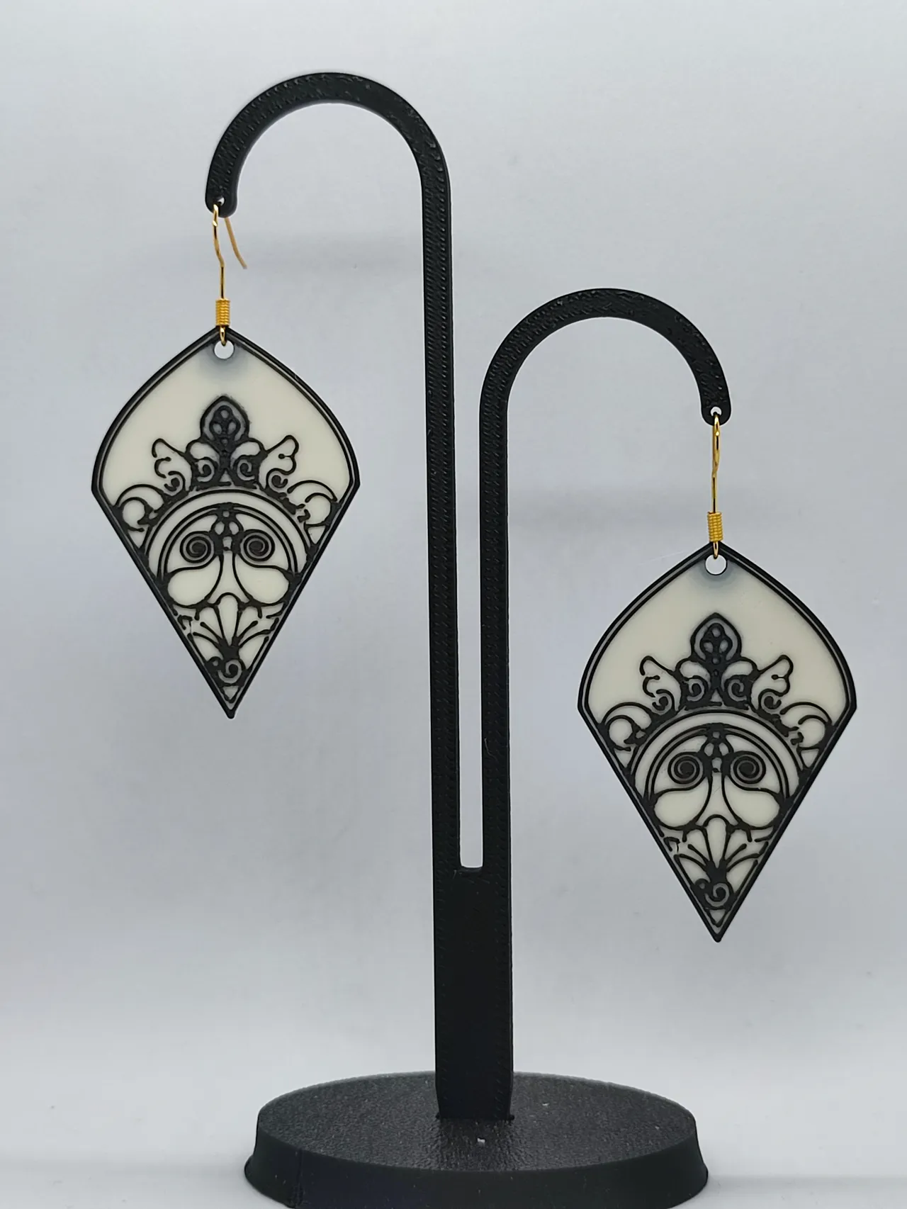 Aretes Arabesco Nocturno view 3