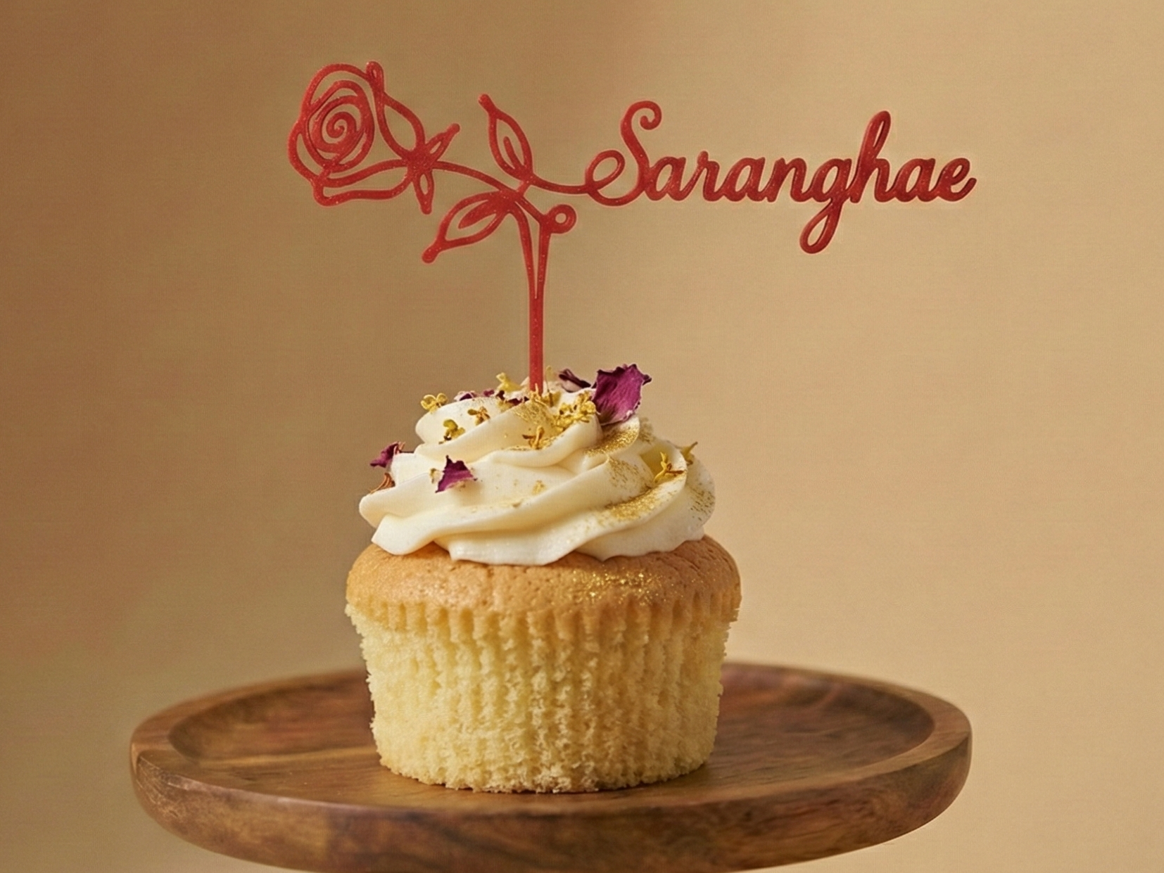 Korean Love Valentines Topper