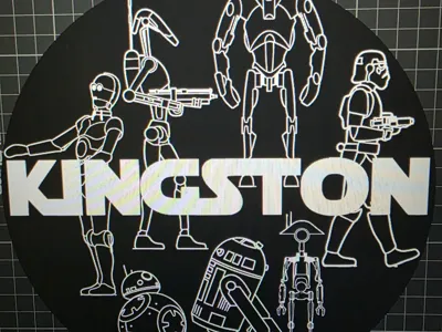 Star wars Name Sign