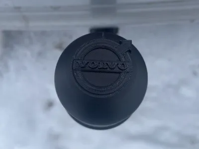 Volvo hitch ball cover