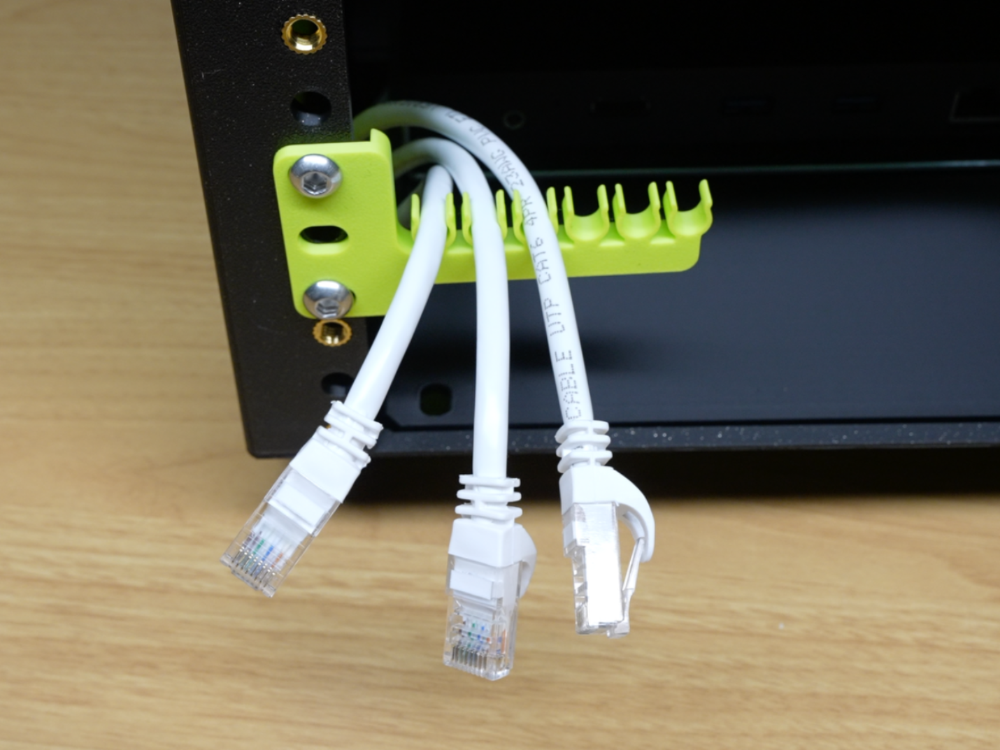 Lab Rax Cable Management Combs (6 Cables) 3D model