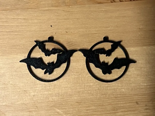 bat earrings