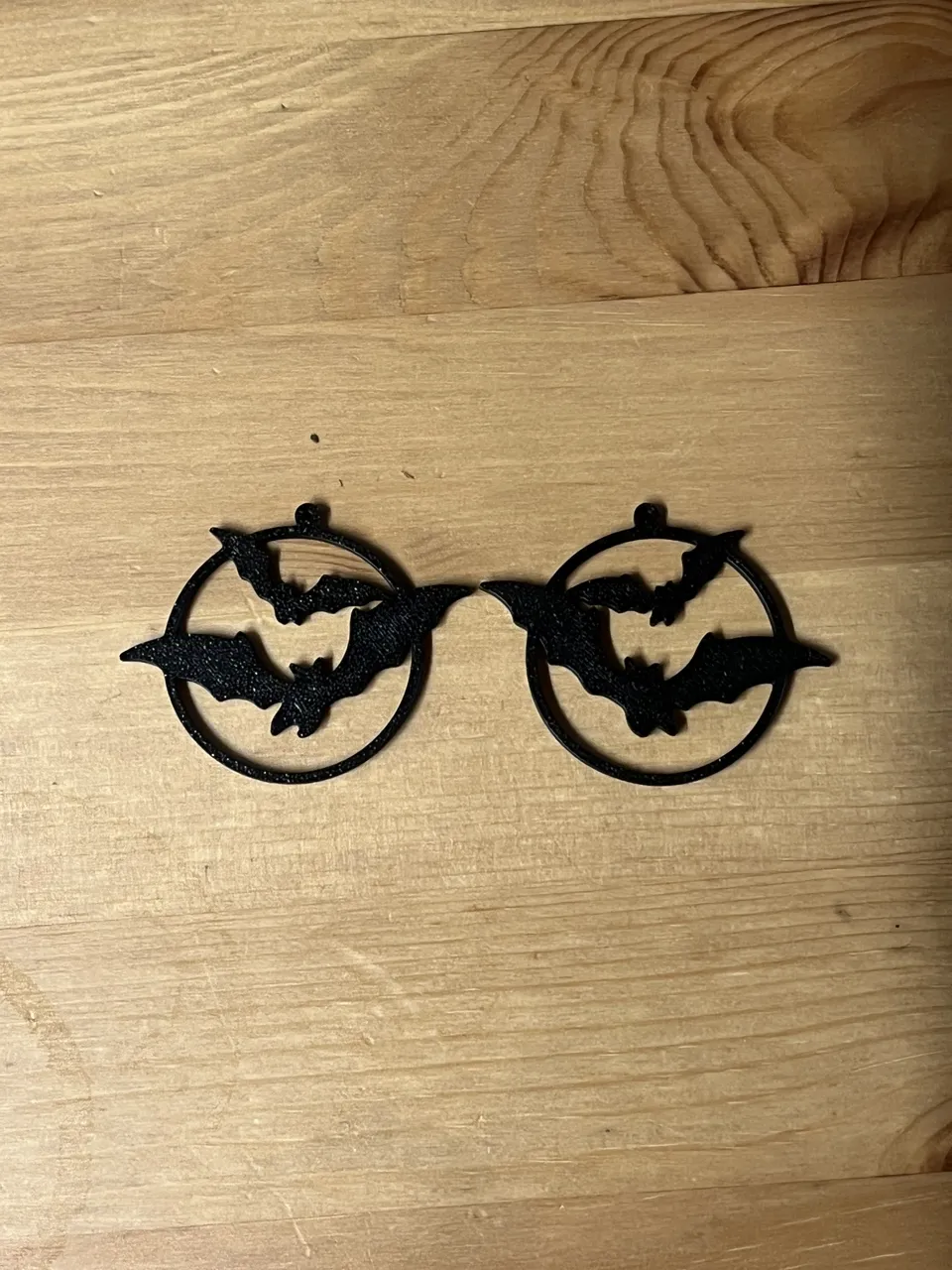 bat earrings view 2