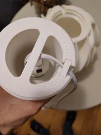 Base de lampe Leora modifiée, forme O — photo 6