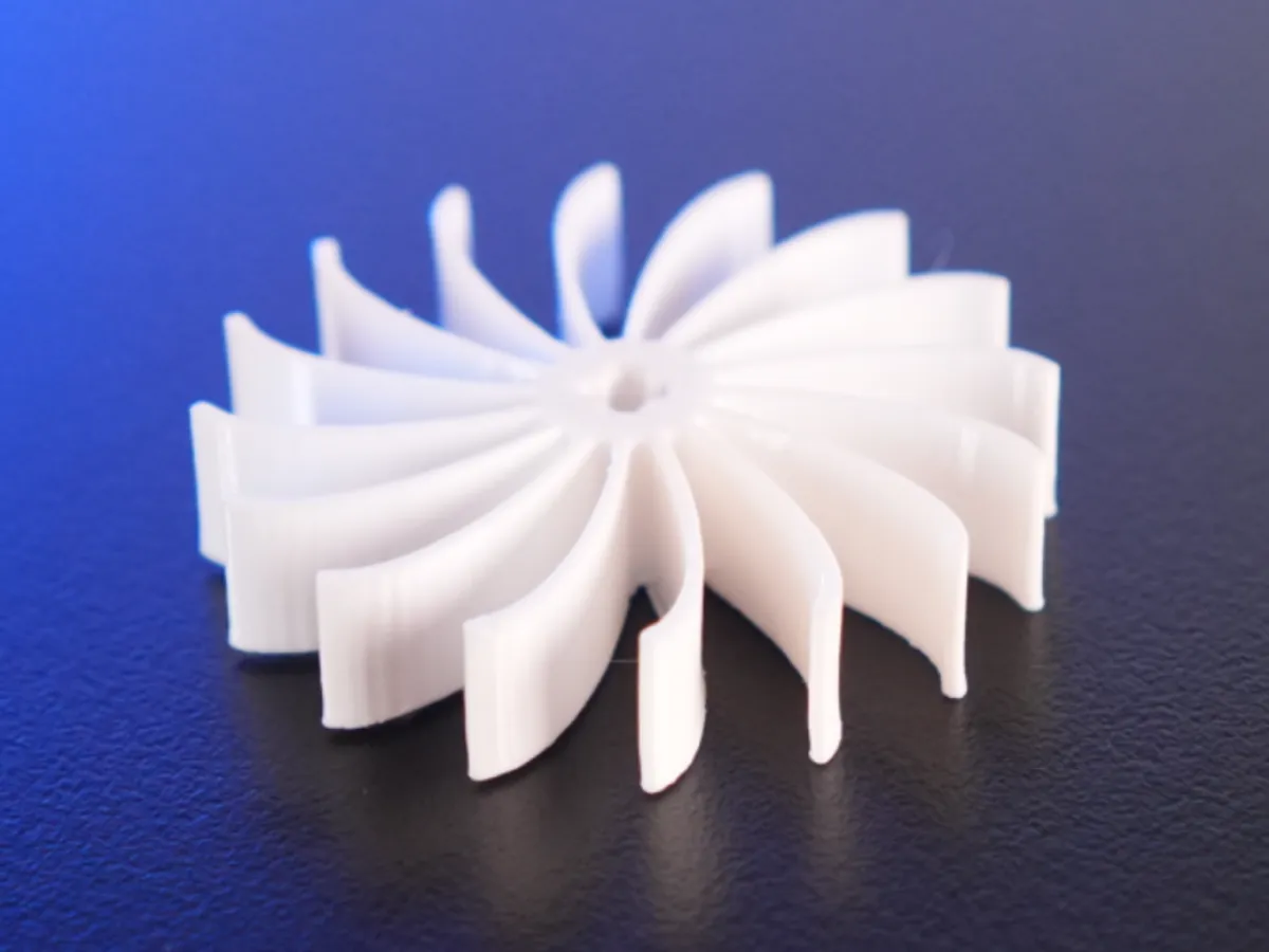 Rotor (Vaned Design) for Turbine - Free 3D Print Model - MakerWorld