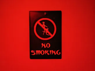 No smoking_plate+sign