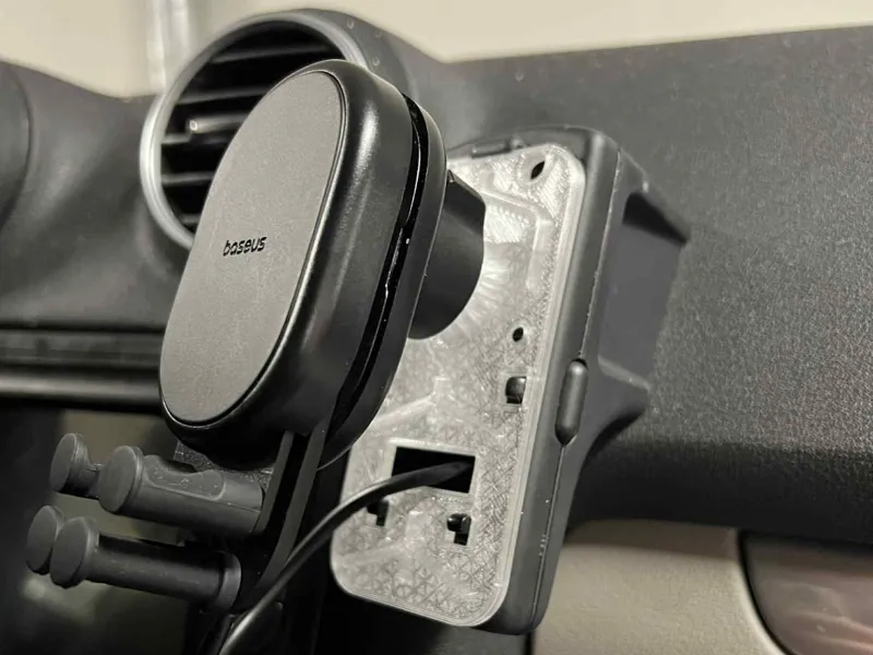 Audi A3 8P Baseus car mount charger adapter