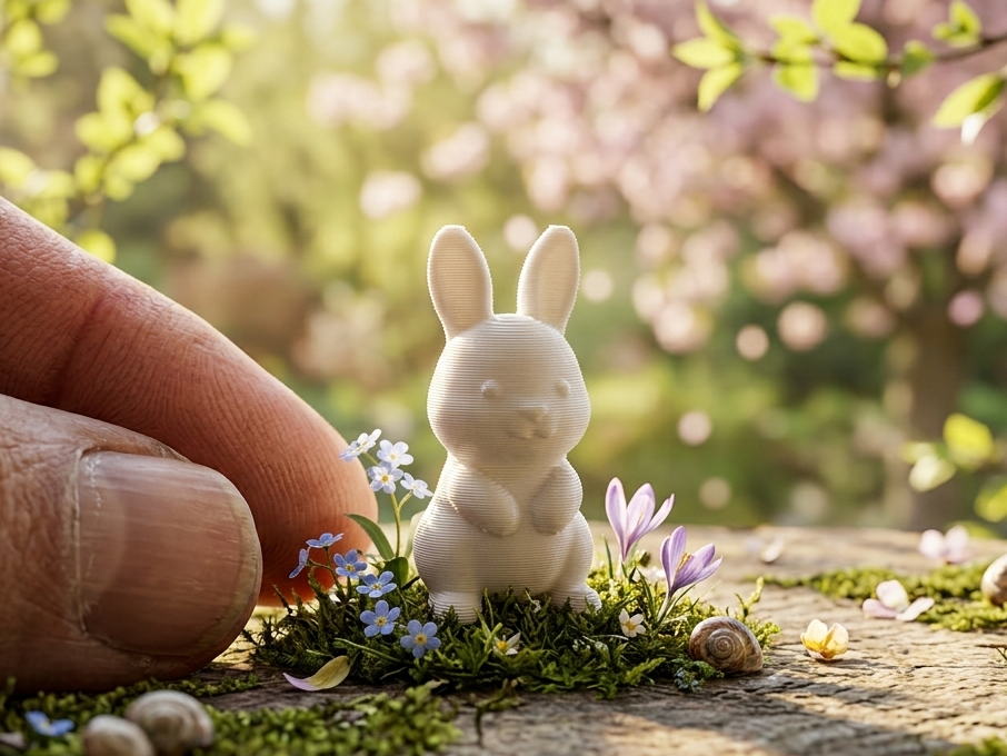 Ultimativer Mini Hase - Kleine Deko, Hide & Seek