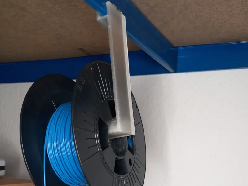 Filament spool holder for Shelf