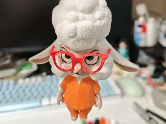 疯狂动物城羊副市长Bellwether from Zootopia