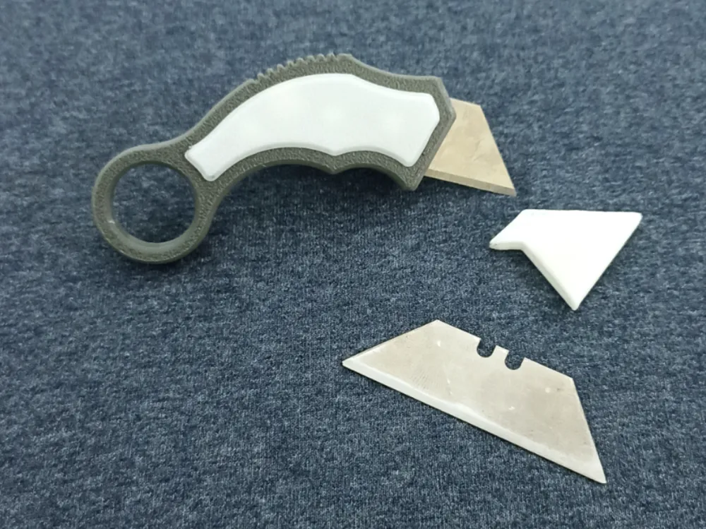 Tactical Knife - mini utility knife - Free 3D Print Model - MakerWorld