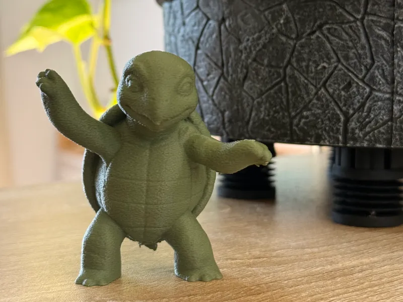 Dancing Turtle (Cute & Easy Print)