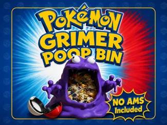 Pokemon Grimer Poop Bin