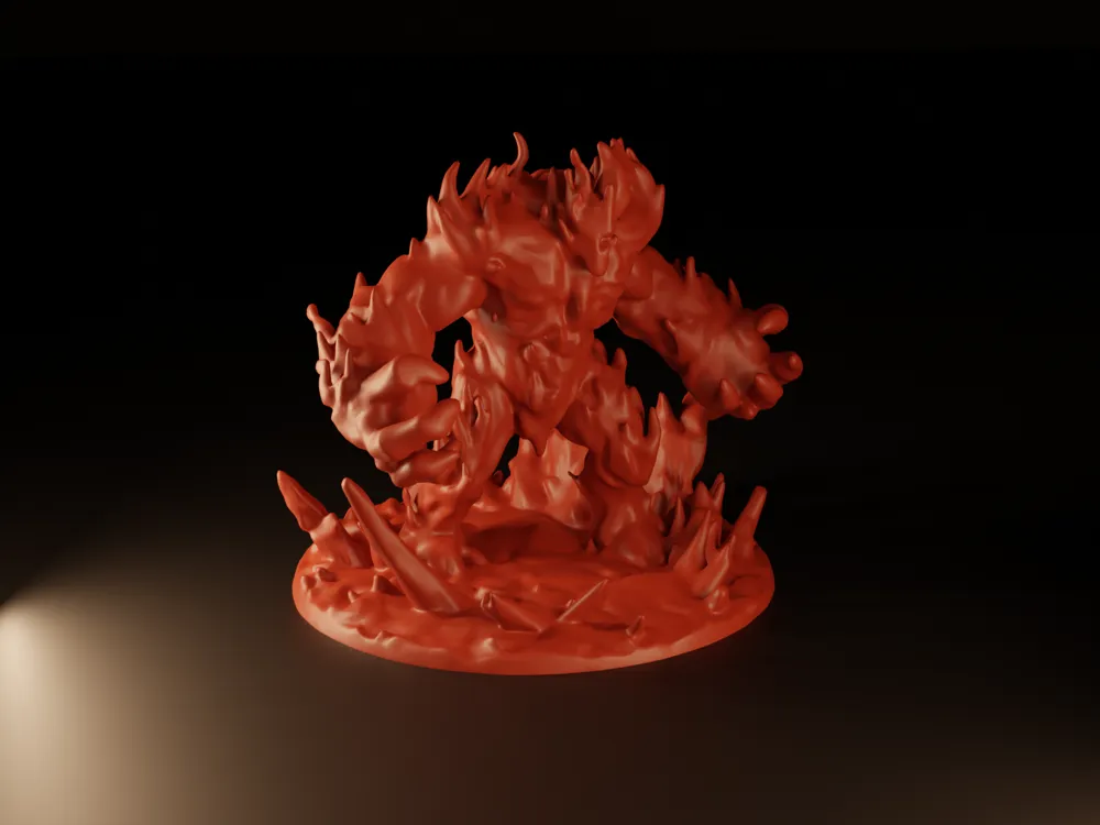 Fire / Water Elemental - DND monster by EverythingWargaming - MakerWorld