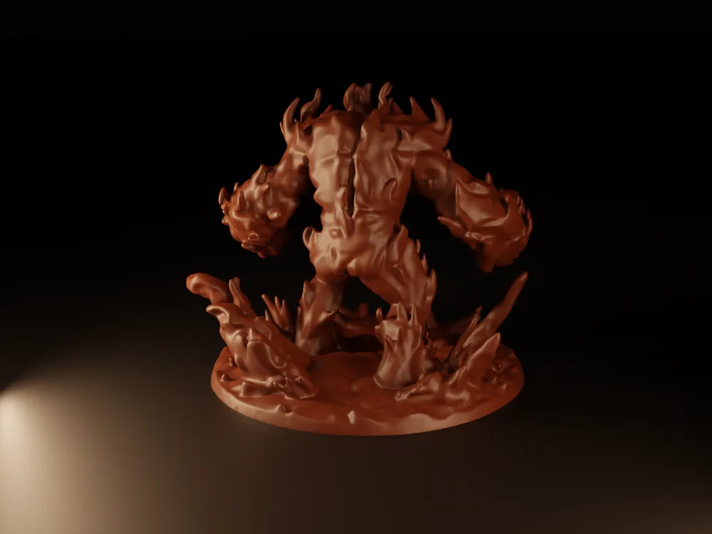 Fire / Water Elemental - DND monster by everythingDND - MakerWorld