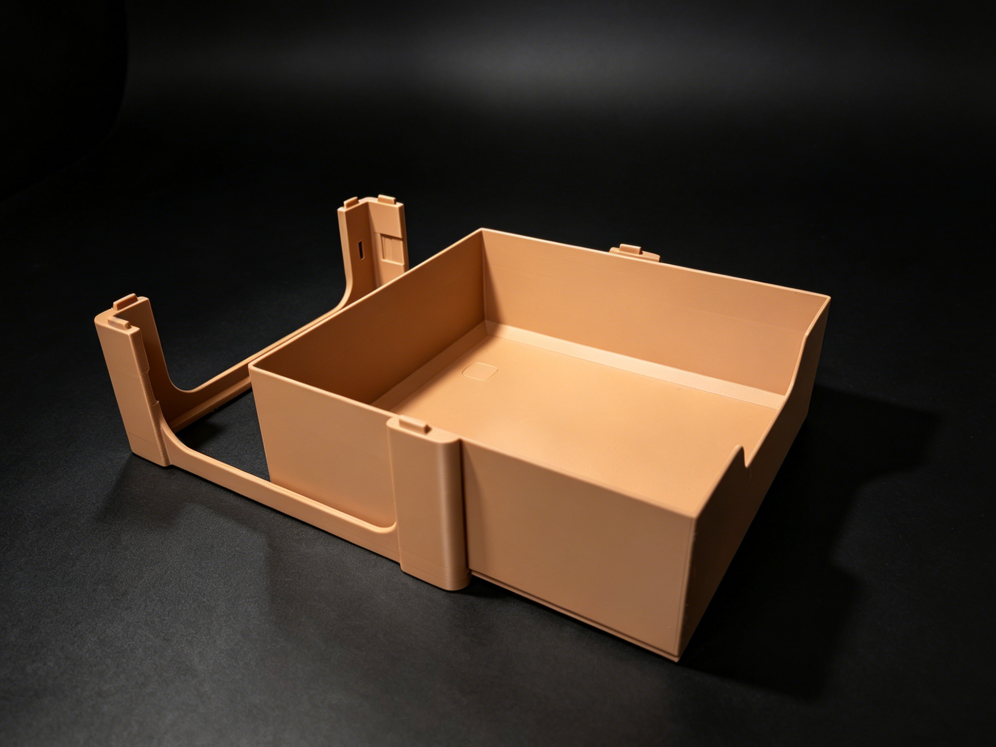 Miniatura 4 do modelo 3D 耗材收纳/堆叠架 | 拒绝无效冗余结构