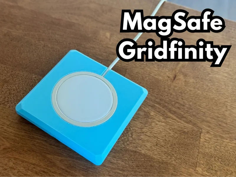 MagSafe Gridfinity iPhone Apple Charger Stand
