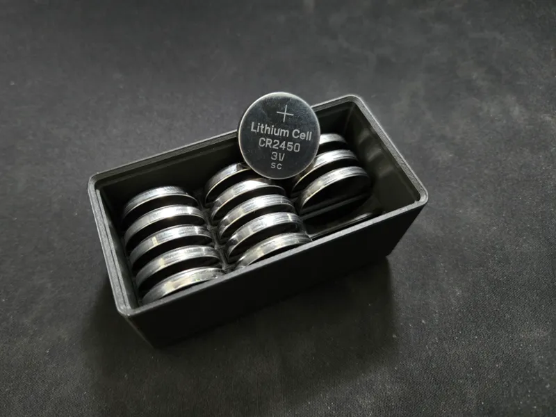 Gridfinity - Battery holder (CR2450) Stackable