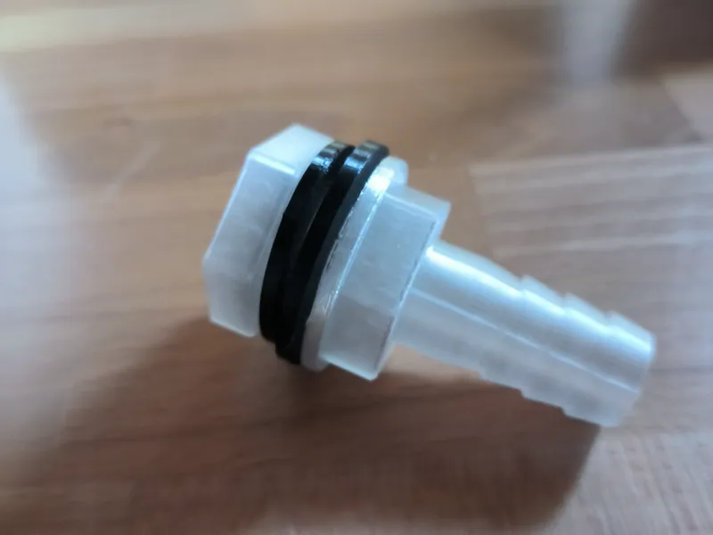 3/4-Zoll Schlauchtüllen + Mutter & Dichtung