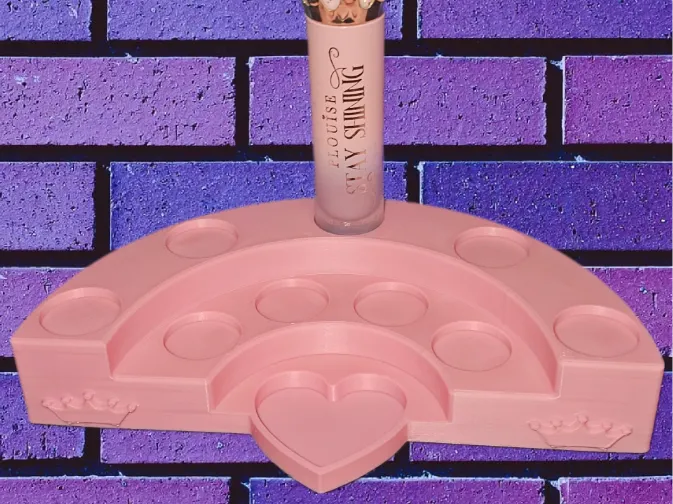 lip gloss 9 slot stand