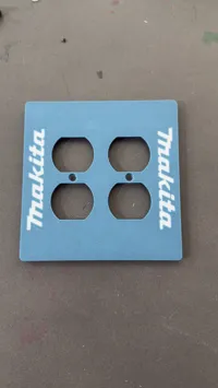 Makita Dual Duplex - Outlet Plate