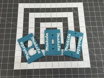 Makita Light Switch Plate Set