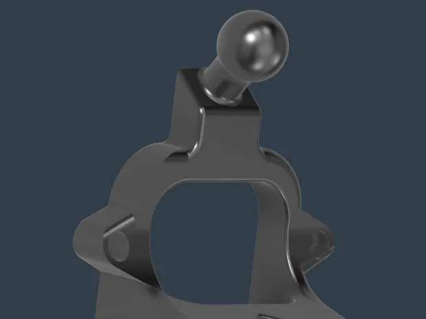 Rockit Handle with 17mm ball joint/Phoneholder
