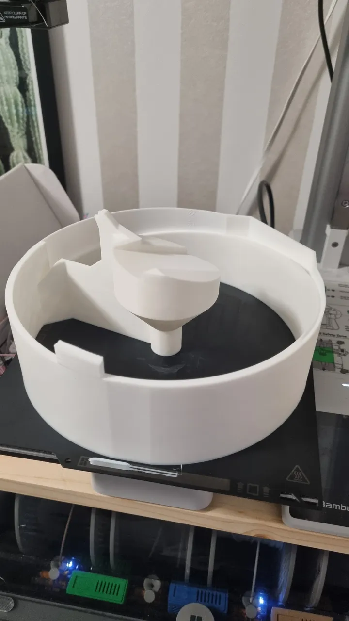 Funnel to Golf ball dispenser pro view 3