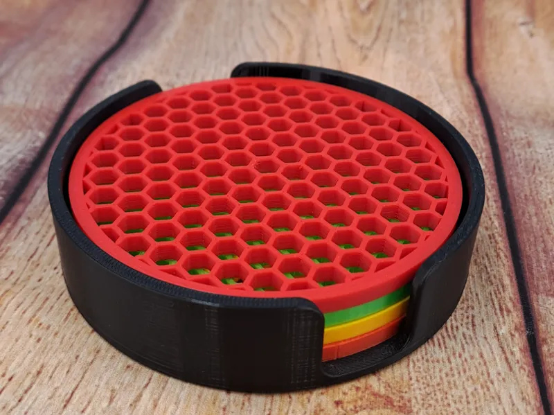 Coaster holder + Coaster