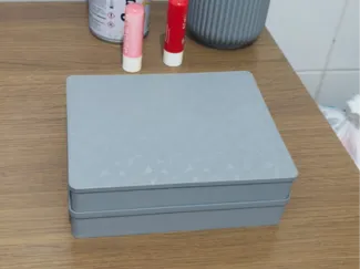 Porta-Joias Moderno de 2 Andares|Modular com Tampa