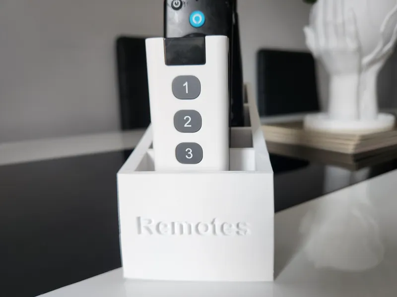 4 Slot Chunky Remote Holder