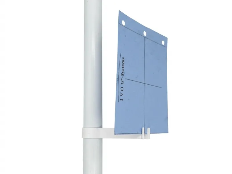 Blau und Gelbtafelhalter für 22mm Stangen