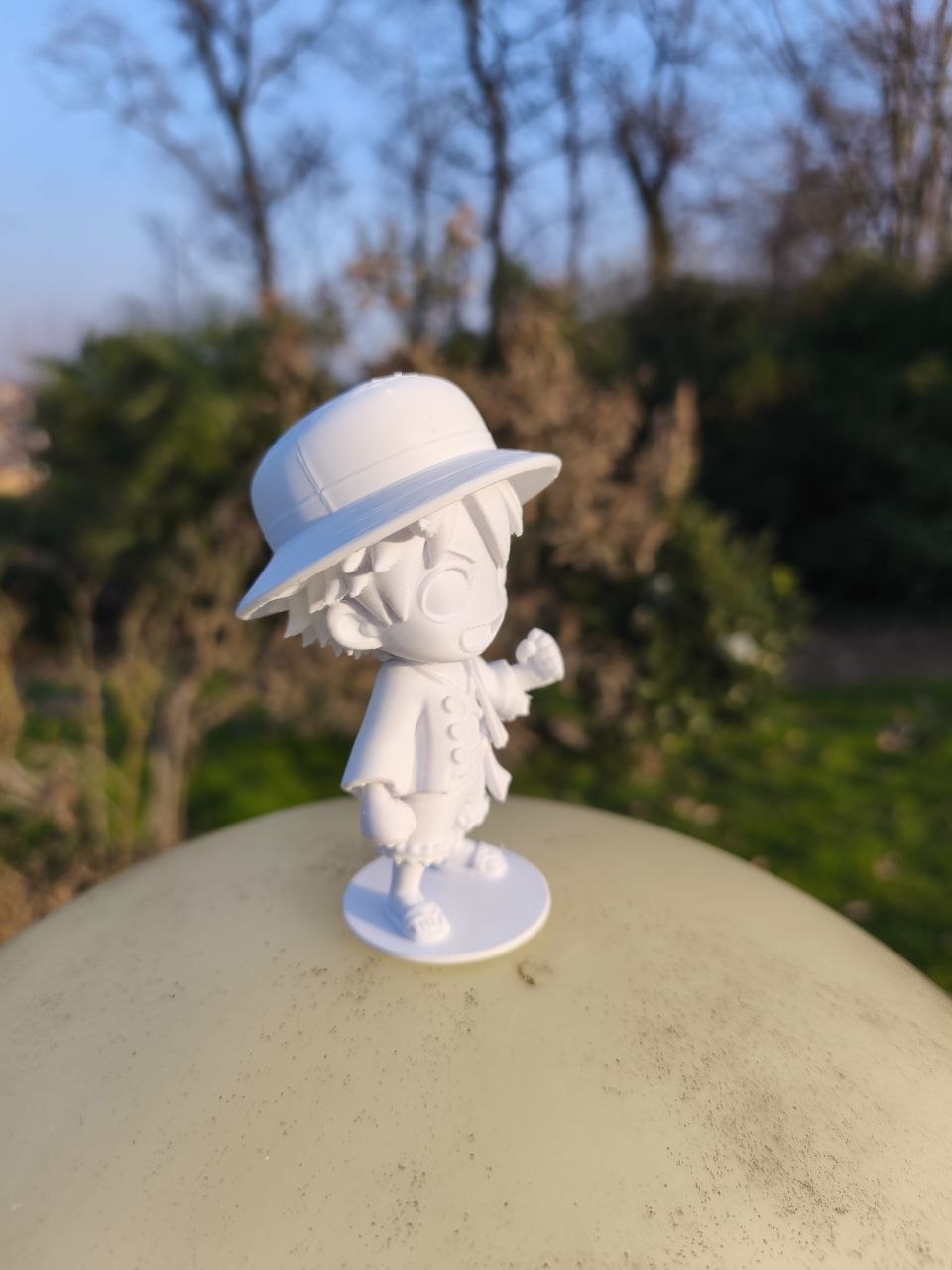 Miniatura 2 do modelo 3D Luffy chibi