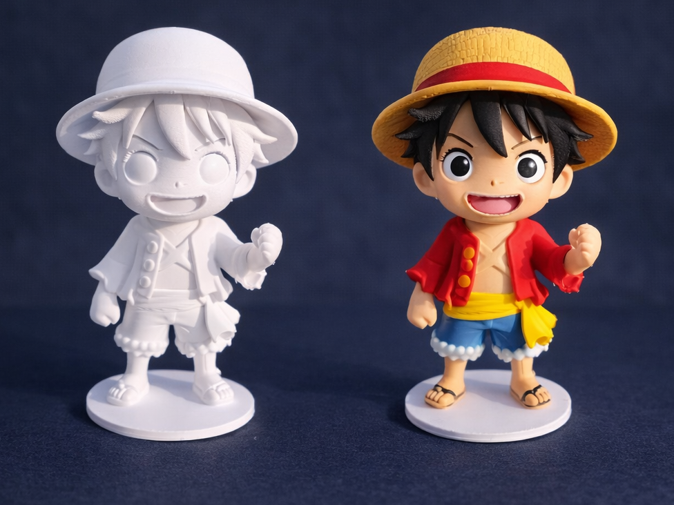 Luffy chibi