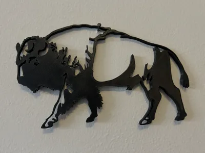 Bison - Wall Art 