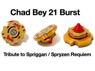 Chad Bey 21 Spriggan Requiem Beyblade Burst