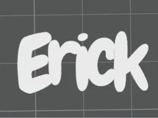 Nome Erick para lapis