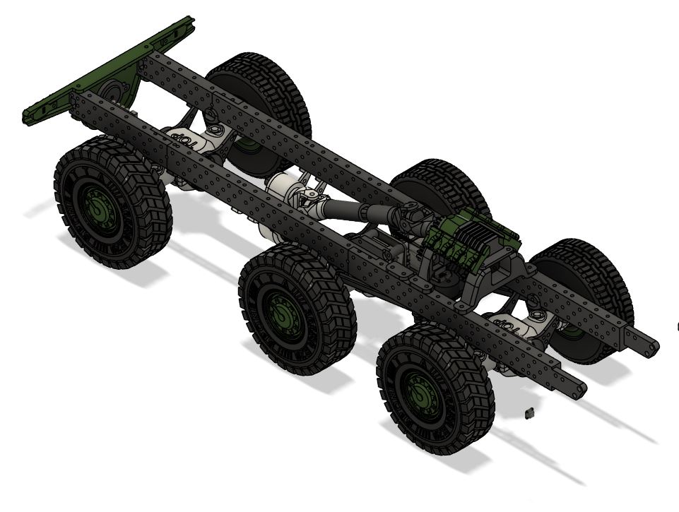 CyberBrick GORAL 813 6x6 (V2) RC OffRoad Truck - 1