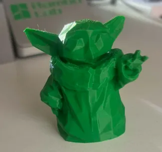 Grogu Star Wars Low Poly