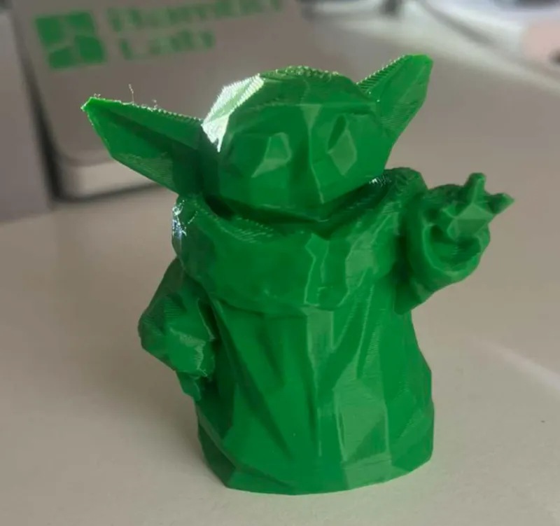 Grogu Star Wars Low Poly