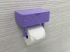 PLA - Toilet Roll Holder - Horizontal Lines Pattern