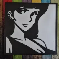 Décoration murale 2D Fujiko — Lupin III — photo 2