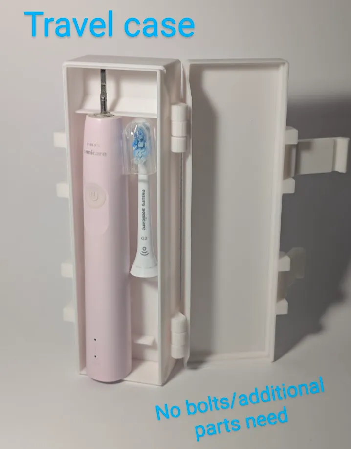 Travel case for Philips sonicare - 1 part print