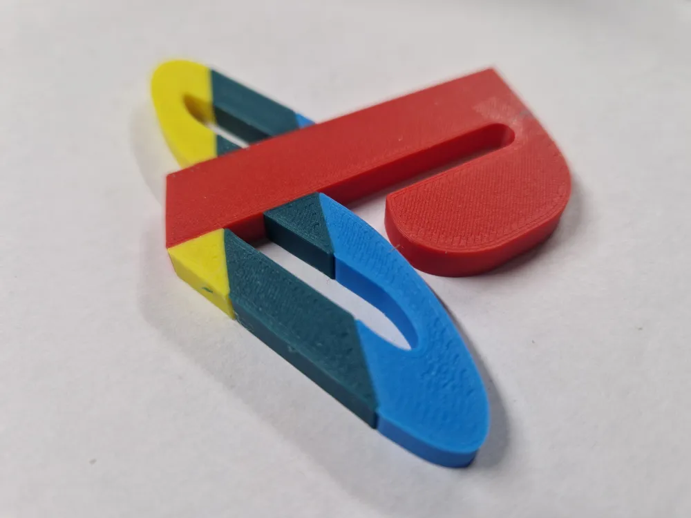 Playstation One 1 Logo by Simply Models - MakerWorld