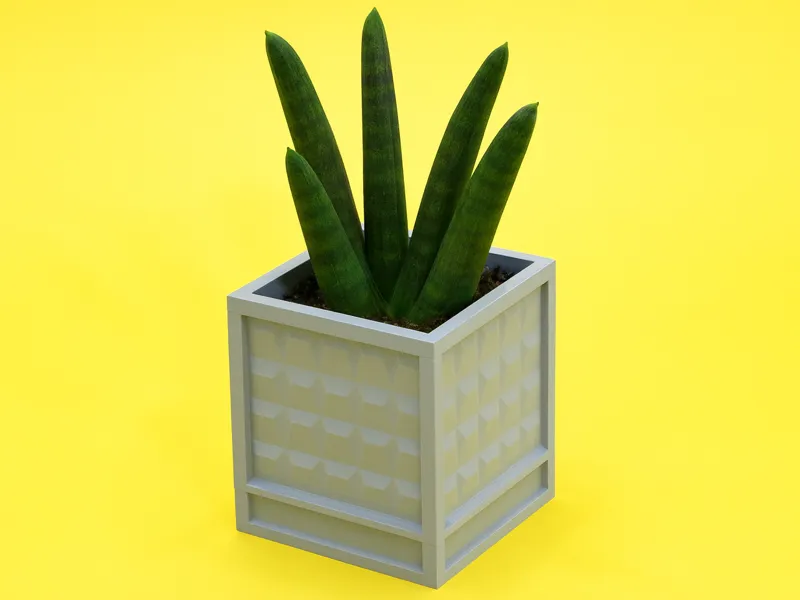 PO2 Fence Planter