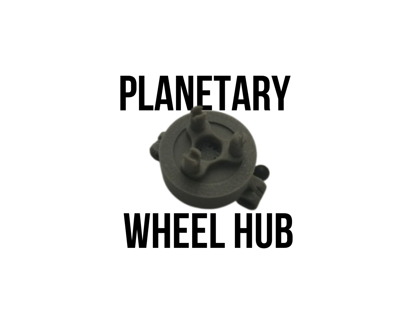 Technic brick planetary wheel hub (1 to 5.5)