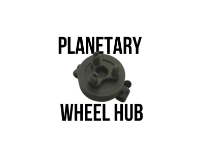 Technic brick planetary wheel hub (1 to 5.5)