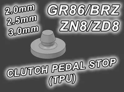 GR86/BRZ Clutch Stop Stopper Bumper