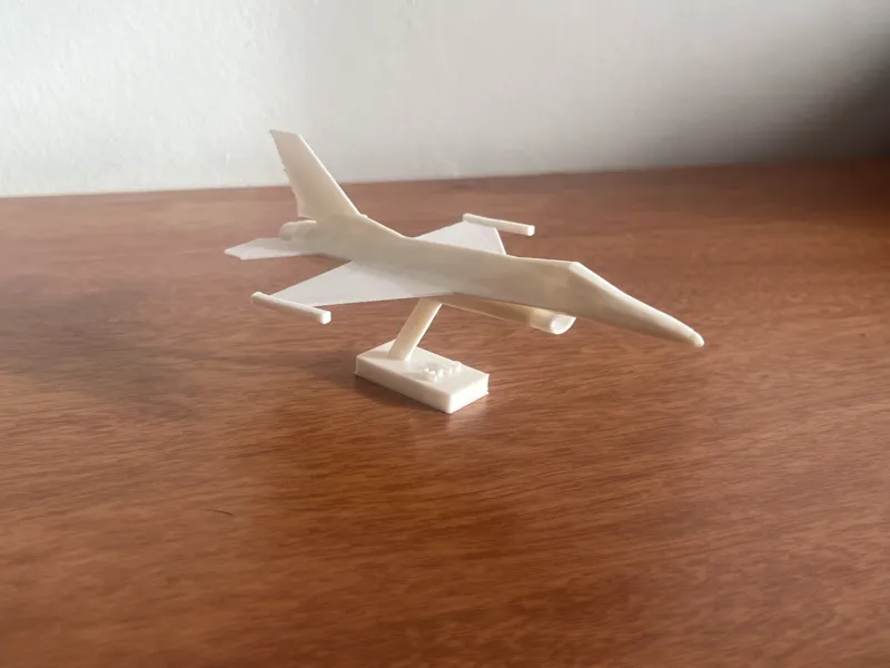F-16 Fighting Falcon (Viper) - Glue Free